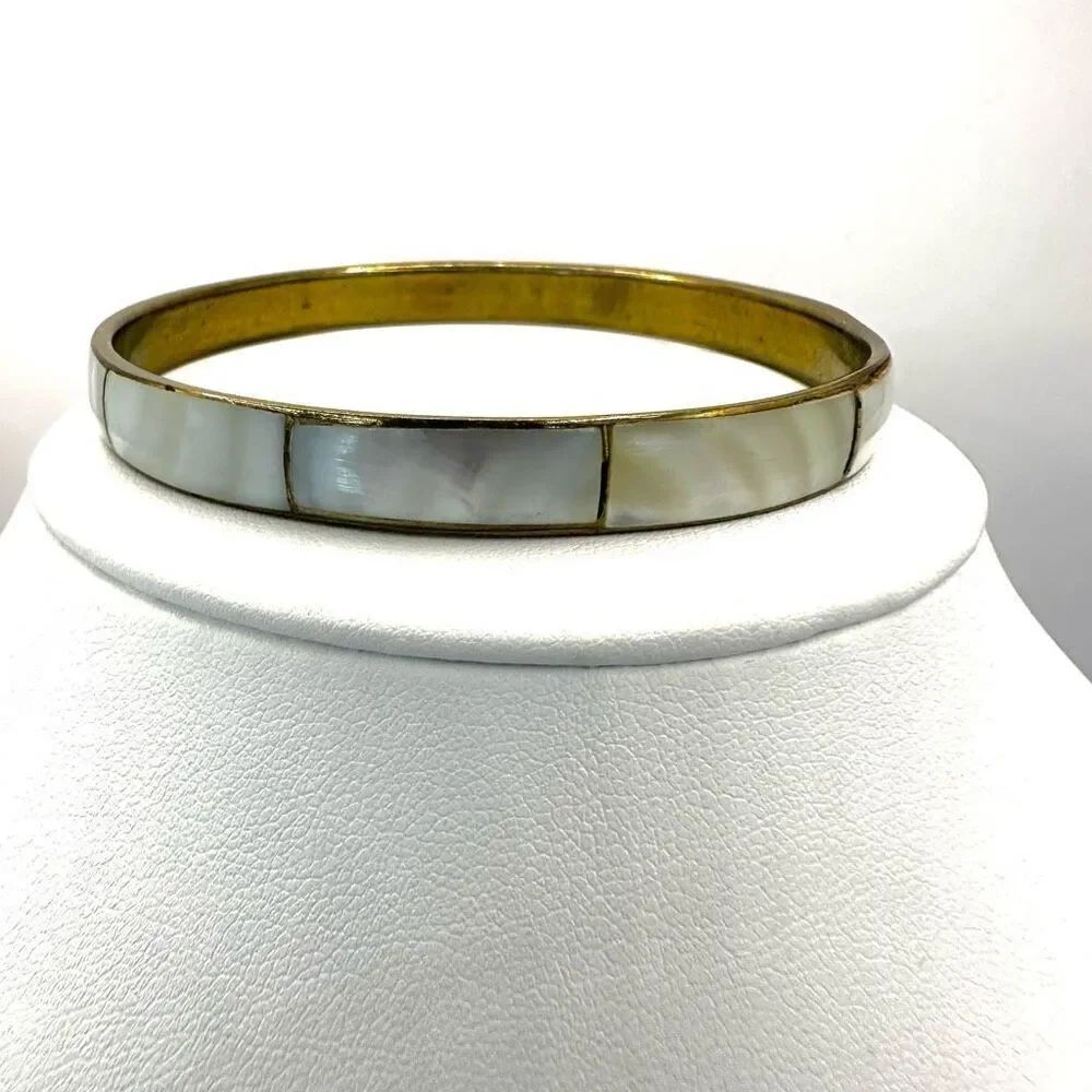 Abalone bangle bracelet